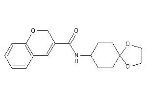 N-(1,4-dioxaspiro[4.5]decan-8-yl)-2H-chromene-3-carboxamide