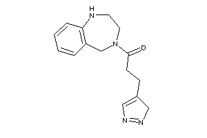 3-(3H-pyrazol-4-yl)-1-(1,2,3,5-tetrahydro-1,4-benzodiazepin-4-yl)propan-1-one