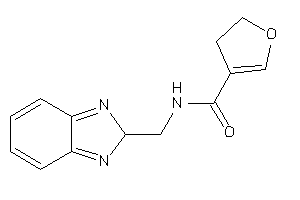 N-(2H-benzimidazol-2-ylmethyl)-2,3-dihydrofuran-4-carboxamide