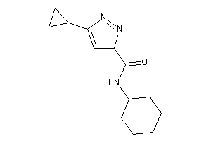 N-cyclohexyl-5-cyclopropyl-3H-pyrazole-3-carboxamide