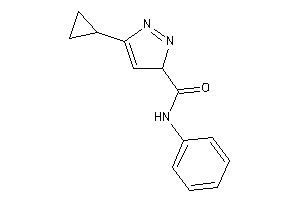 5-cyclopropyl-N-phenyl-3H-pyrazole-3-carboxamide