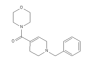 (1-benzyl-3,6-dihydro-2H-pyridin-4-yl)-morpholino-methanone