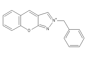 Image of 2-benzylchromeno[2,3-c]pyrazol-2-ium