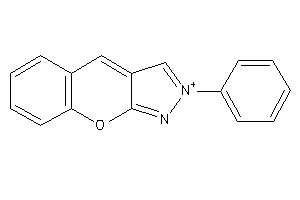 Image of 2-phenylchromeno[2,3-c]pyrazol-2-ium