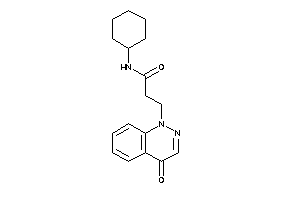N-cyclohexyl-3-(4-ketocinnolin-1-yl)propionamide