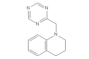 1-(s-triazin-2-ylmethyl)-3,4-dihydro-2H-quinoline