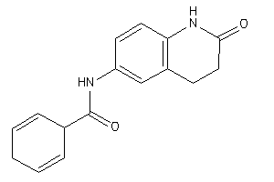 N-(2-keto-3,4-dihydro-1H-quinolin-6-yl)cyclohexa-2,5-diene-1-carboxamide