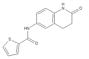 N-(2-keto-3,4-dihydro-1H-quinolin-6-yl)thiophene-2-carboxamide