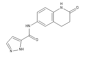 N-(2-keto-3,4-dihydro-1H-quinolin-6-yl)-1H-pyrazole-5-carboxamide