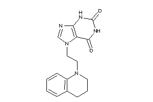 7-[2-(3,4-dihydro-2H-quinolin-1-yl)ethyl]xanthine