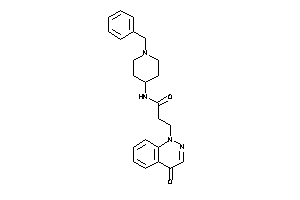 N-(1-benzyl-4-piperidyl)-3-(4-ketocinnolin-1-yl)propionamide