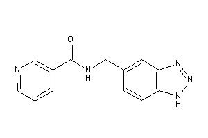 N-(1H-benzotriazol-5-ylmethyl)nicotinamide