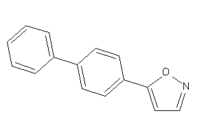 Image of 5-(4-phenylphenyl)isoxazole