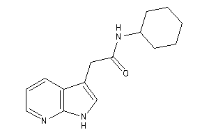 N-cyclohexyl-2-(1H-pyrrolo[2,3-b]pyridin-3-yl)acetamide