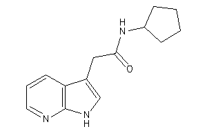 N-cyclopentyl-2-(1H-pyrrolo[2,3-b]pyridin-3-yl)acetamide