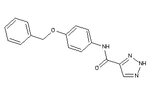 N-(4-benzoxyphenyl)-2H-triazole-4-carboxamide