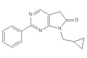 7-(cyclopropylmethyl)-2-phenyl-5H-pyrrolo[2,3-d]pyrimidin-6-one