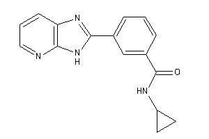 N-cyclopropyl-3-(3H-imidazo[4,5-b]pyridin-2-yl)benzamide