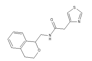 Image of N-(isochroman-1-ylmethyl)-2-thiazol-4-yl-acetamide
