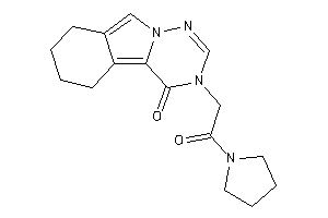 3-(2-keto-2-pyrrolidino-ethyl)-5,6,7,8-tetrahydro-[1,2,4]triazino[6,1-a]isoindol-4-one