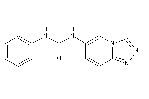 1-phenyl-3-([1,2,4]triazolo[4,3-a]pyridin-6-yl)urea