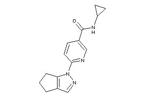 N-cyclopropyl-6-(5,6-dihydro-4H-cyclopenta[c]pyrazol-1-yl)nicotinamide