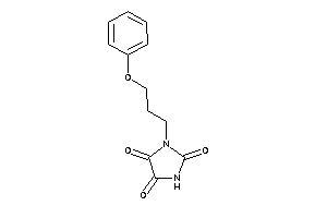 1-(3-phenoxypropyl)imidazolidine-2,4,5-trione