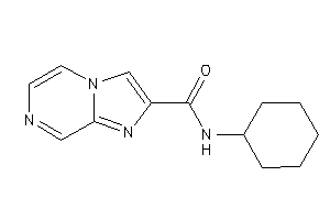 N-cyclohexylimidazo[1,2-a]pyrazine-2-carboxamide