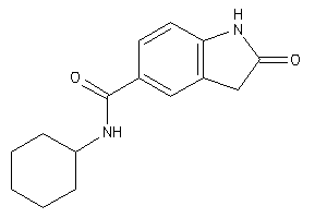 N-cyclohexyl-2-keto-indoline-5-carboxamide