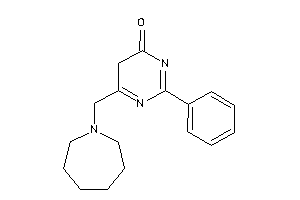 6-(azepan-1-ylmethyl)-2-phenyl-5H-pyrimidin-4-one