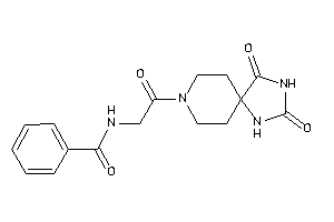 Image of N-[2-(1,3-diketo-2,4,8-triazaspiro[4.5]decan-8-yl)-2-keto-ethyl]benzamide