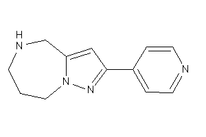 2-(4-pyridyl)-5,6,7,8-tetrahydro-4H-pyrazolo[1,5-a][1,4]diazepine
