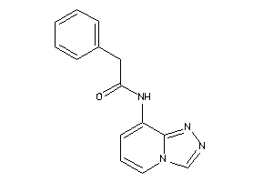 2-phenyl-N-([1,2,4]triazolo[4,3-a]pyridin-8-yl)acetamide