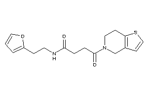 4-(6,7-dihydro-4H-thieno[3,2-c]pyridin-5-yl)-N-[2-(2-furyl)ethyl]-4-keto-butyramide