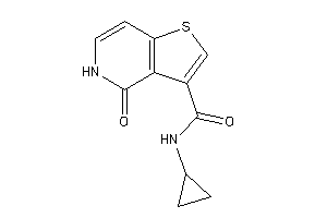 Image of N-cyclopropyl-4-keto-5H-thieno[3,2-c]pyridine-3-carboxamide
