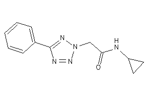 N-cyclopropyl-2-(5-phenyltetrazol-2-yl)acetamide