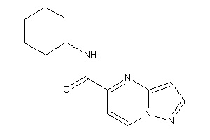 N-cyclohexylpyrazolo[1,5-a]pyrimidine-5-carboxamide