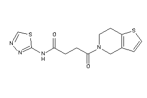 4-(6,7-dihydro-4H-thieno[3,2-c]pyridin-5-yl)-4-keto-N-(1,3,4-thiadiazol-2-yl)butyramide