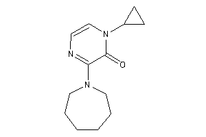 3-(azepan-1-yl)-1-cyclopropyl-pyrazin-2-one