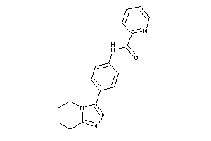 N-[4-(5,6,7,8-tetrahydro-[1,2,4]triazolo[4,3-a]pyridin-3-yl)phenyl]picolinamide