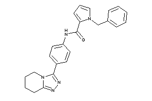 1-benzyl-N-[4-(5,6,7,8-tetrahydro-[1,2,4]triazolo[4,3-a]pyridin-3-yl)phenyl]pyrrole-2-carboxamide