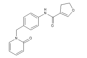 N-[4-[(2-keto-1-pyridyl)methyl]phenyl]-2,3-dihydrofuran-4-carboxamide