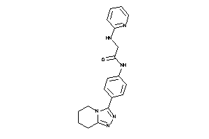 2-(2-pyridylamino)-N-[4-(5,6,7,8-tetrahydro-[1,2,4]triazolo[4,3-a]pyridin-3-yl)phenyl]acetamide