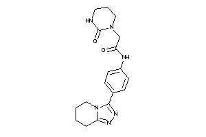 2-(2-ketohexahydropyrimidin-1-yl)-N-[4-(5,6,7,8-tetrahydro-[1,2,4]triazolo[4,3-a]pyridin-3-yl)phenyl]acetamide