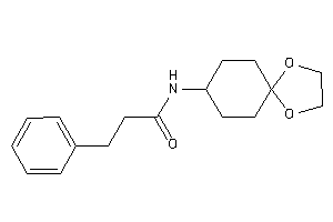 N-(1,4-dioxaspiro[4.5]decan-8-yl)-3-phenyl-propionamide