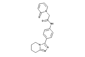 2-(2-keto-1-pyridyl)-N-[4-(5,6,7,8-tetrahydro-[1,2,4]triazolo[4,3-a]pyridin-3-yl)phenyl]acetamide