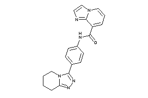 N-[4-(5,6,7,8-tetrahydro-[1,2,4]triazolo[4,3-a]pyridin-3-yl)phenyl]imidazo[1,2-a]pyridine-8-carboxamide