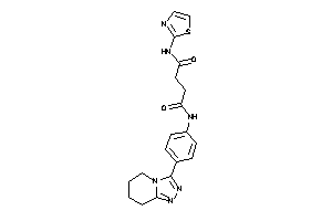 N-[4-(5,6,7,8-tetrahydro-[1,2,4]triazolo[4,3-a]pyridin-3-yl)phenyl]-N'-thiazol-2-yl-succinamide