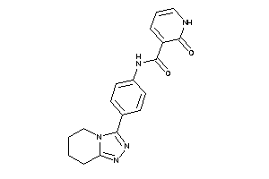 2-keto-N-[4-(5,6,7,8-tetrahydro-[1,2,4]triazolo[4,3-a]pyridin-3-yl)phenyl]-1H-pyridine-3-carboxamide