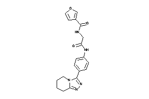 N-[2-keto-2-[4-(5,6,7,8-tetrahydro-[1,2,4]triazolo[4,3-a]pyridin-3-yl)anilino]ethyl]-3-furamide